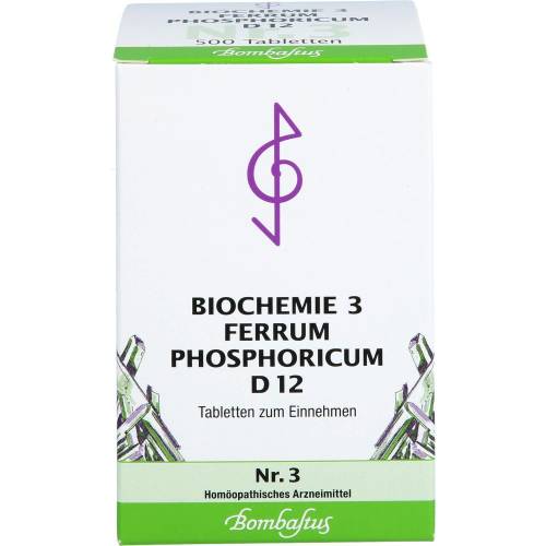Biochemie 3 Ferrum phosphoricum D 12 Tabletten 500 St