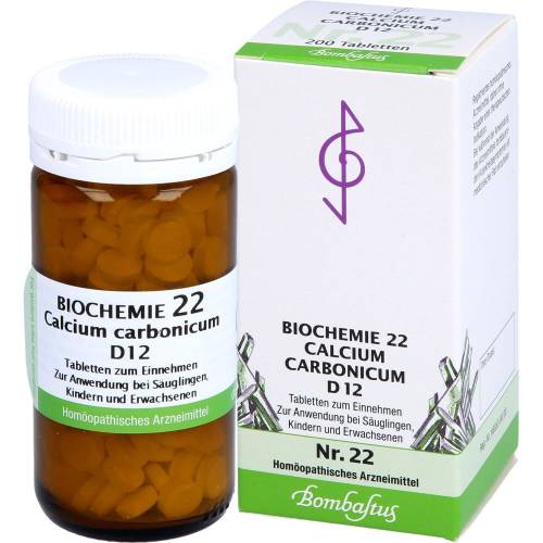 Biochemie 22 Calcium carbonicum D 12 Tabletten 200 St