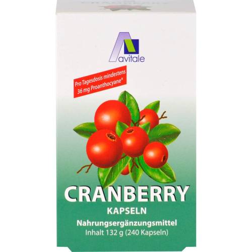 Cranberry Kapseln 400 mg 240 St