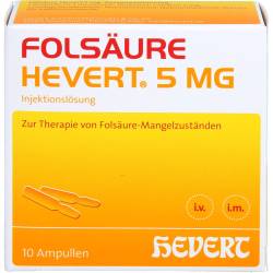 Folsäure Hevert 5 mg Ampullen 20 ml