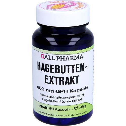 Hagebutten Extrakt 400 mg Gph Kapseln 60 St
