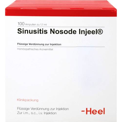 Sinusitis Nosode Injeel Ampullen 100 St