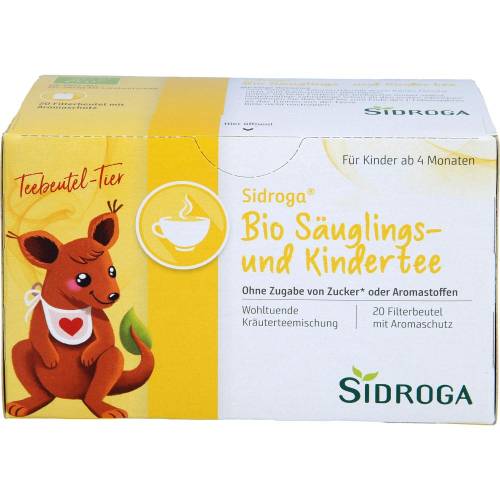 Sidroga Bio Säuglings- und Kindertee Filterbeutel 26 g