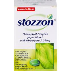 Stozzon Chlorophyll überzogene Tabletten 200 St