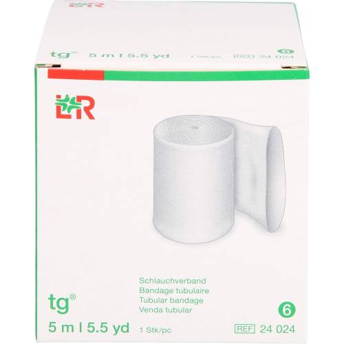 Tg Schlauchverband Gr.6 5 m weiß 1 St