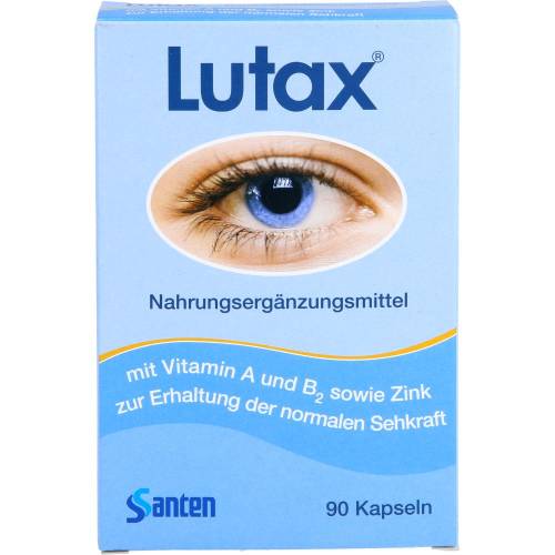 Lutax 10 mg Lutein Kapseln 90 St