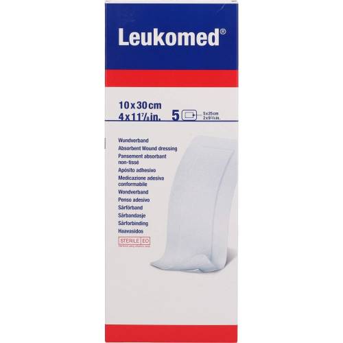Leukomed sterile Pflaster 10x30 cm 5 St