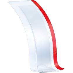 Leukomed transp.plus sterile Pflaster 10x35 cm 5 St