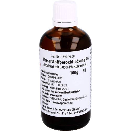 Wasserstoffperoxid Lösung 3% 100 g
