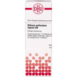 Stibium Sulfuratum Nigrum D 6 Dilution 20 ml