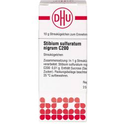 Stibium Sulfuratum Nigrum C 200 Globuli 10 g
