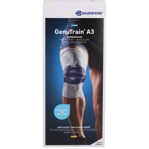 Genutrain A3 Kniebandage rechts Gr.5 titan 1 St