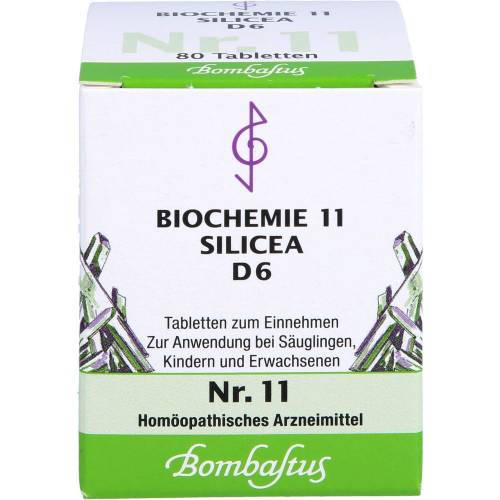 Biochemie 11 Silicea D 6 Tabletten 80 St