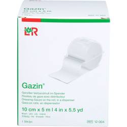 Gazin Verbandmull 10 cmx5 m 8fach 1 St