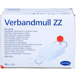 Verbandmull Hartmann 10 cmx5 m zickzack 1 St