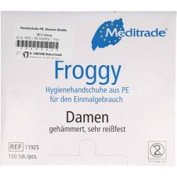 Handschuhe Einmal Polyethylen Damen 100 St