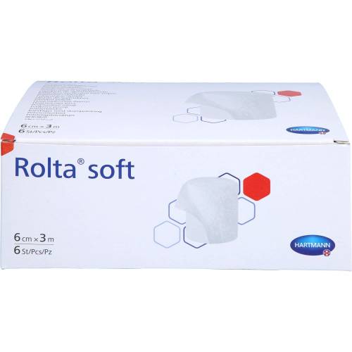 Rolta soft synth.-Wattebinde 6 cmx3 m 6 St