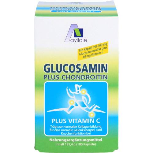 Glucosamin 500 mg+Chondroitin 400 mg Kapseln 180 St