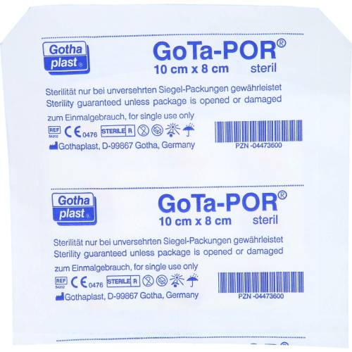 Gota-Por Wundpflaster steril 80x100 mm 1 St