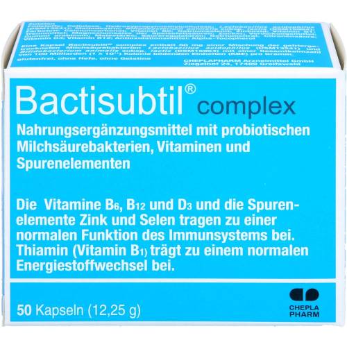Bactisubtil Complex Kapseln 50 St