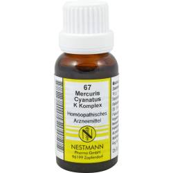 Mercurius Cyanatus K Komplex Nr.67 Dilution 20 ml