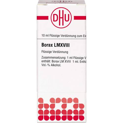 Borax Lm Xviii Dilution 10 ml