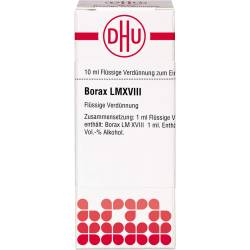 Borax Lm Xviii Dilution 10 ml