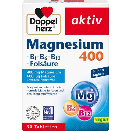 Doppelherz Magnesium 400 mg Tabletten 30 St