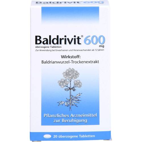 Baldrivit 600 mg überzogene Tabletten 20 St