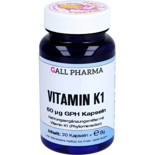 Vitamin K1 60 µg Gph Kapseln 30 St