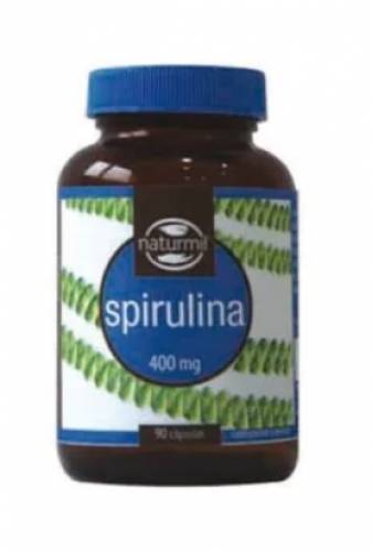 Spirulina 400mg, 90cps - Naturmil
