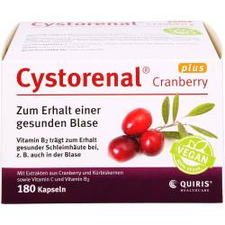Cystorenal Cranberry plus Kapseln 180 St