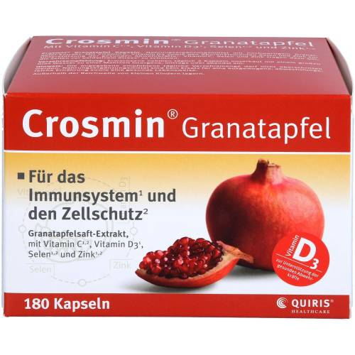 Crosmin Granatapfel Kapseln 180 St