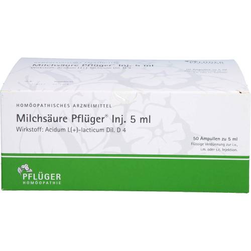Milchsäure Pflüger Injektionslösung 5 ml 50 St