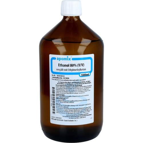 Ethanol Mek denaturatum 80% 1 l