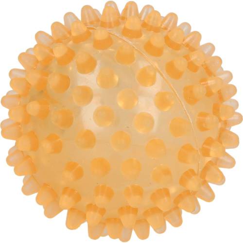 Igelball 6 cm orange transparent 1 St