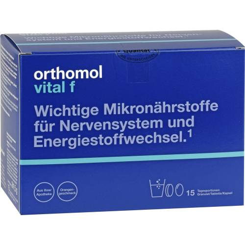 Orthomol Vital F Granulat/Kap./Tabl.Kombip.15 Tage 1 St