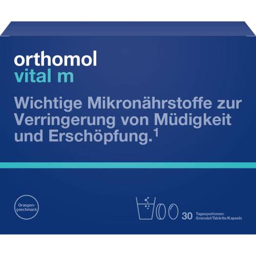 Orthomol Vital M Granulat/Kap./Tabl.Kombip.30 Tage 1 St