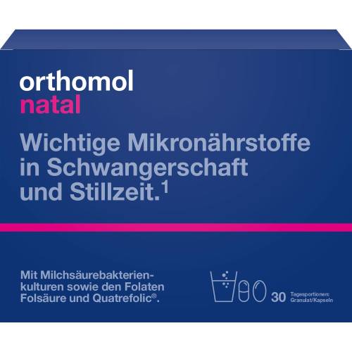 Orthomol Natal Granulat/Kapseln 30 Btl.Kombipack. 1 St