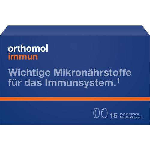 Orthomol Immun 15 Tabl./Kaps.Kombipackung 1 St