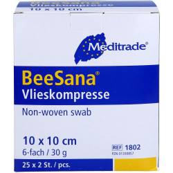 Vlieskompressen steril 10x10 cm 6fach 50 St