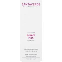 Aloe Vera Creme rich ohne Duft 30 ml