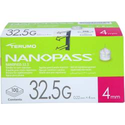 Terumo Nanopass 32,5 Pen Kanüle 0,22x4 mm 100 St
