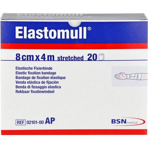 Elastomull 8 cmx4 m elast.Fixierb. 20 St