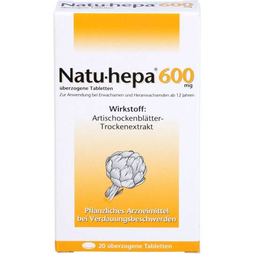 Natu Hepa 600 mg überzogene Tabletten 20 St