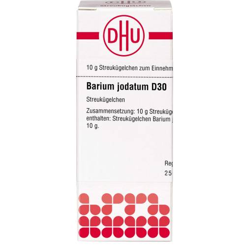 Barium Jodatum D 30 Globuli 10 g