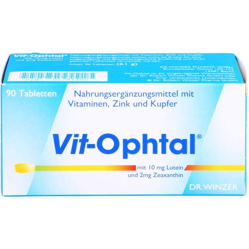 Vit Ophtal mit 10 mg Lutein Tabletten 90 St