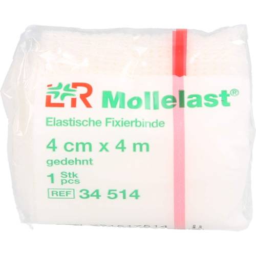 Mollelast Binden 4 cmx4 m weiß 1 St