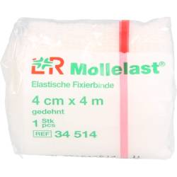 Mollelast Binden 4 cmx4 m weiß 1 St