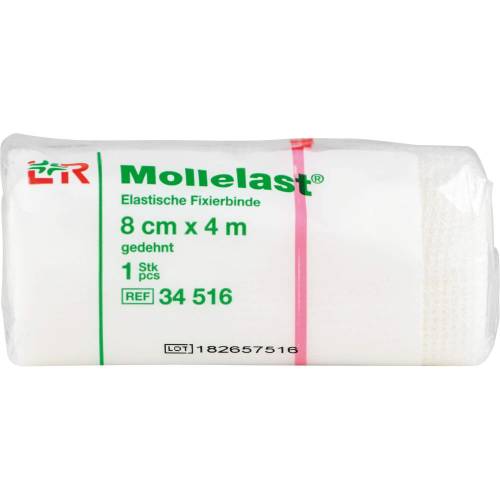 Mollelast Binden 8 cmx4 m weiß 1 St